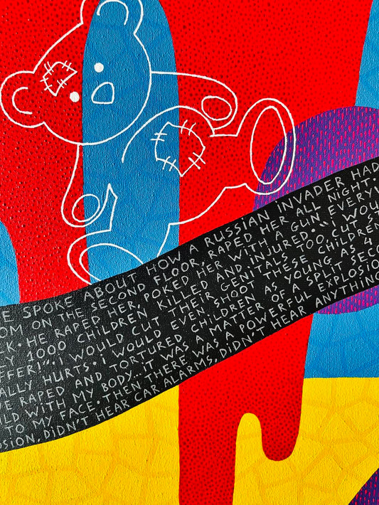 Original Painting "See Evil, Hear Evil, Speak Evil"