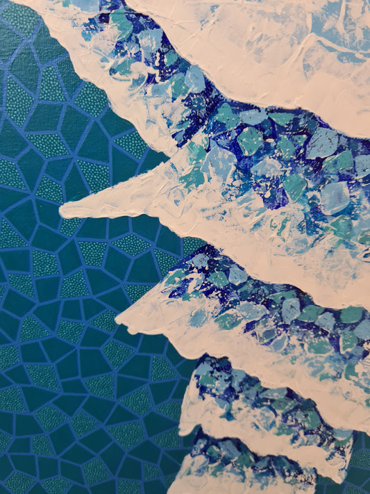 Original Painting "If You Ever Need Me, Call Me On My Shell"