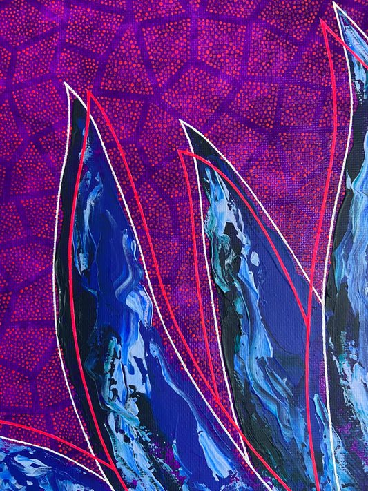 Original Painting "Neon Vibrations"