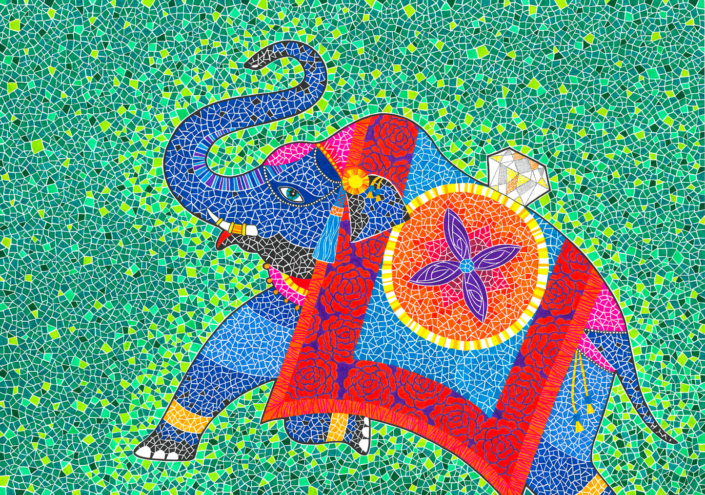 Print "India"