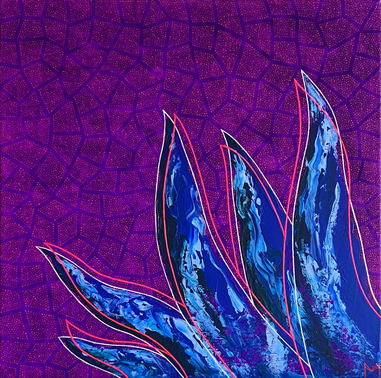 Original Painting "Neon Vibrations"