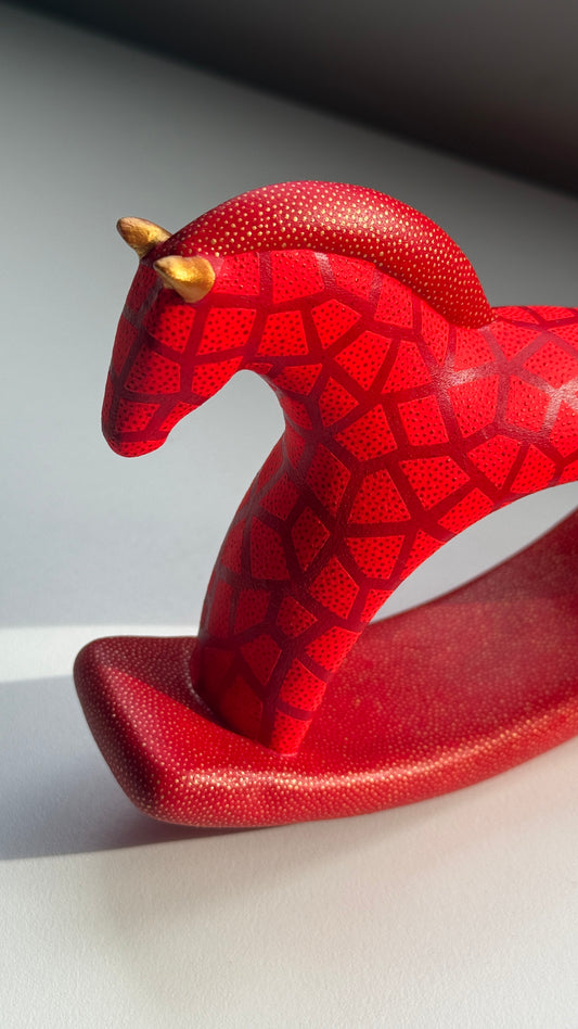 Red Horse - Year of Horse Figurine
