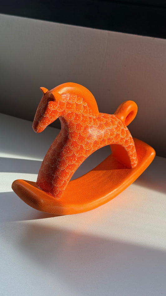 Orange Horse - Year of Horse Figurine