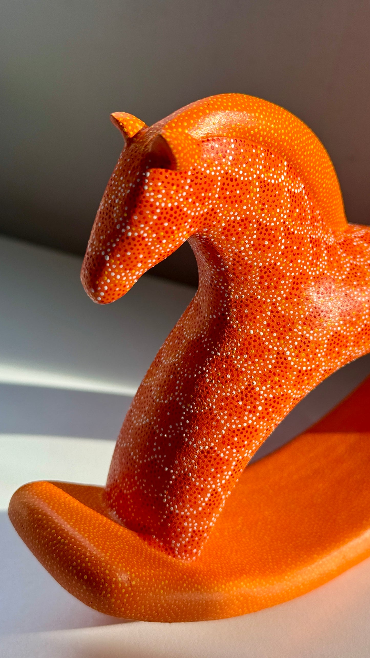 Orange Horse - Year of Horse Figurine