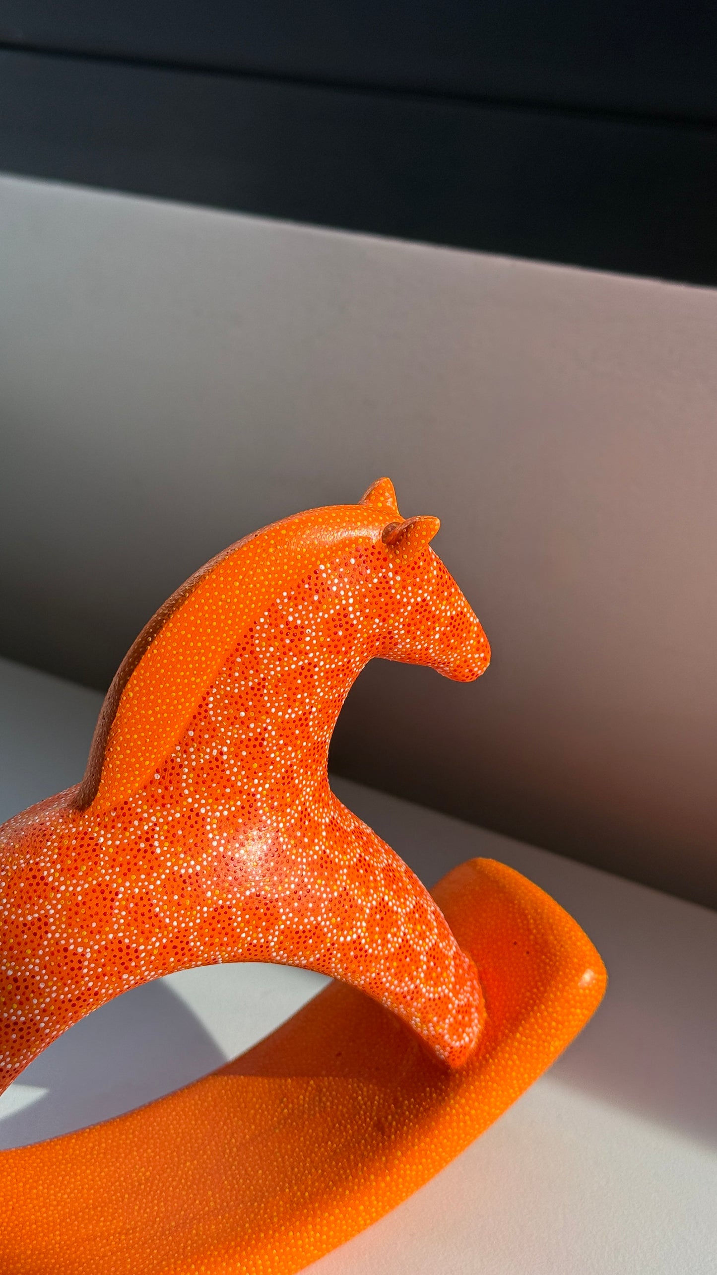 Orange Horse - Year of Horse Figurine