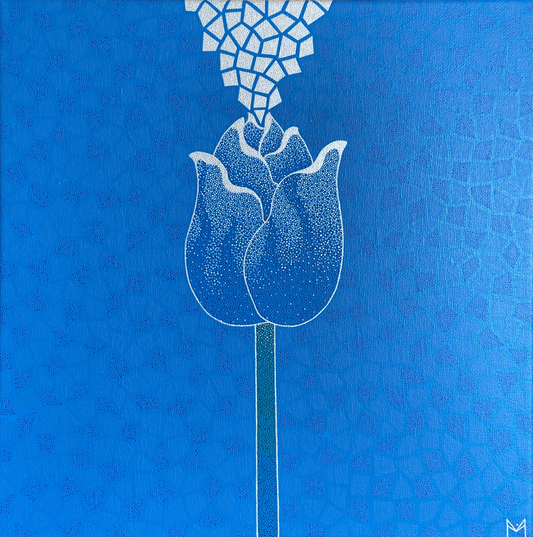 Original Painting "Blue Flower"