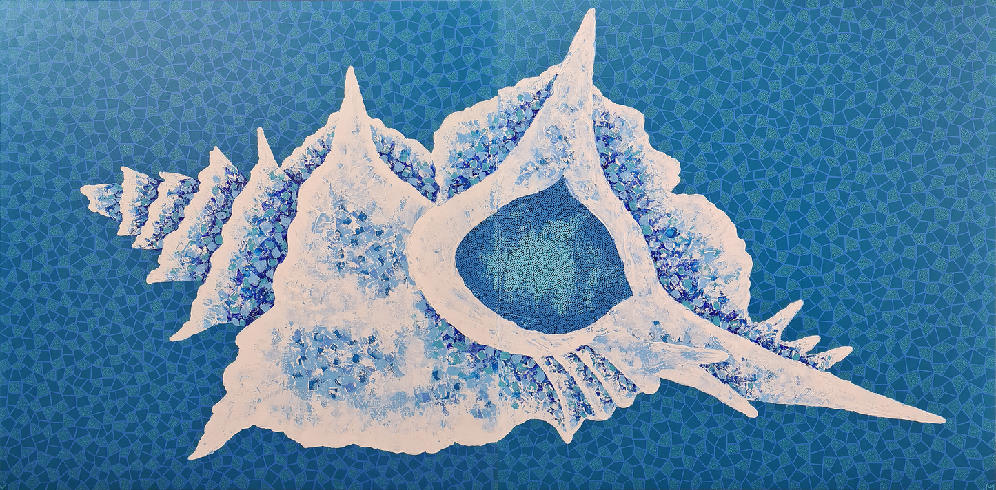 Original Painting "If You Ever Need Me, Call Me On My Shell"
