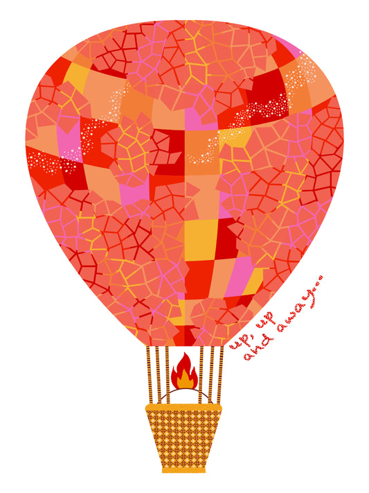 Print "Up, Up and Away..."